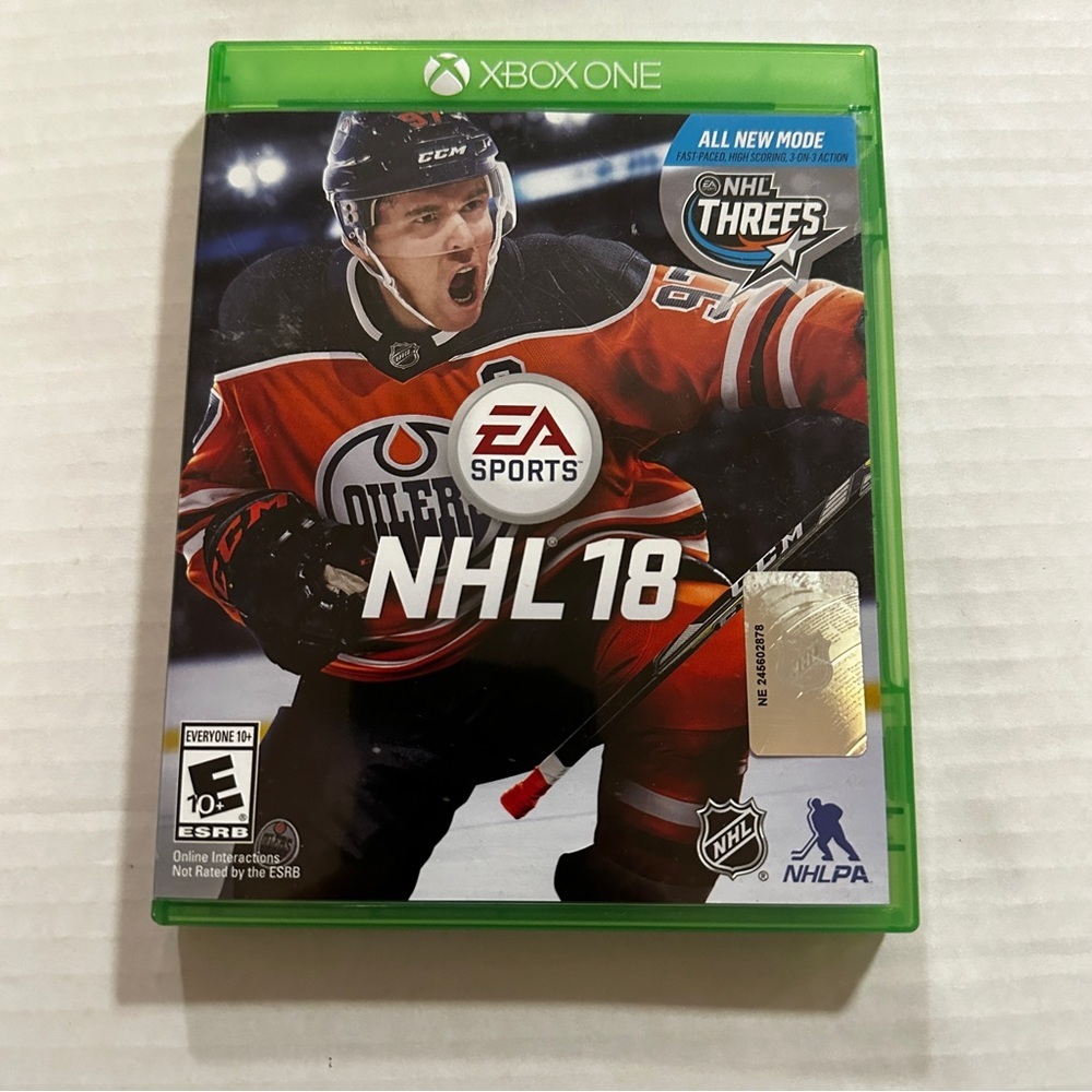 Xbox One EA Sports NHL 18 Pre-Owned